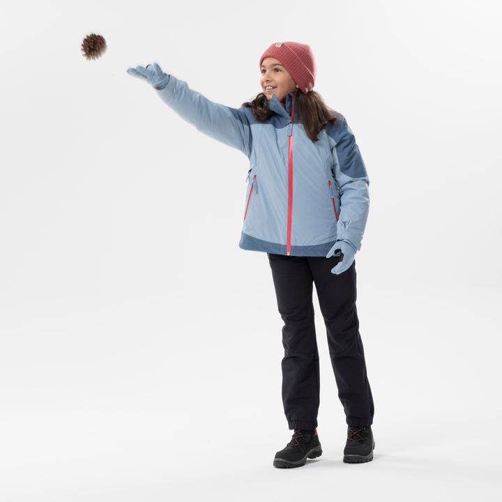 Immagine prodotto Quechua Pantaloni invernali softshell per bambini taglia 122-170 caldi per l'escursionismo - SH500 Mountain (6, 7, 8)
