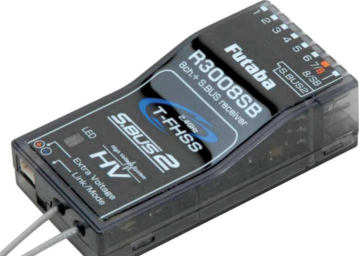 Immagine prodotto Futaba t6k v3s 2,4ghz t-fhss+r3008sb modalità 1 a 8 canali con telemetria
