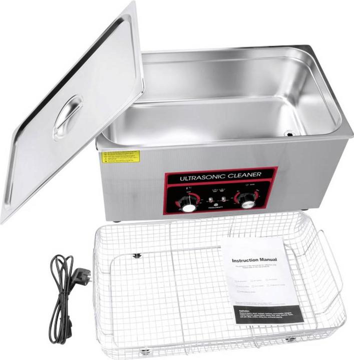 Produktbild Toolcraft USC-2200 Ultraschallreiniger Bürobedarf, Schmuck, Werkstatt 480 W 22 l (40 kHz, 22000 ml)