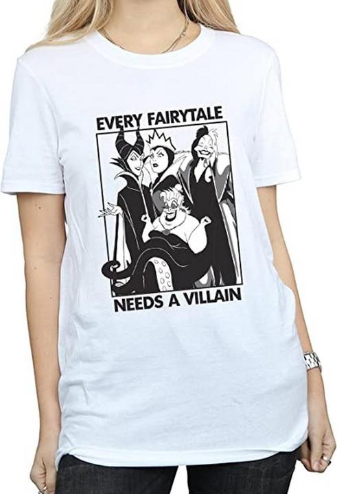 Immagine prodotto Disney Ogni favola ha bisogno di un cattivo, la T-shirt in cotone del fidanzato (XL)
