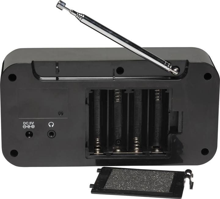 Immagine prodotto Denver Ricevitore radio DAB-42, portatile, digitale, nero (DAB)