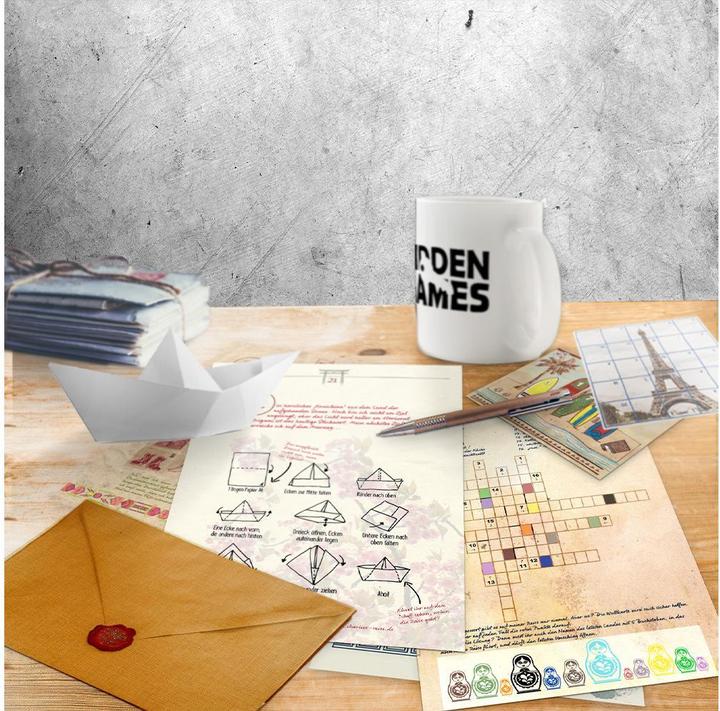 Actual product image Hidden Games Professor Charlie's Journey Around the World (German)