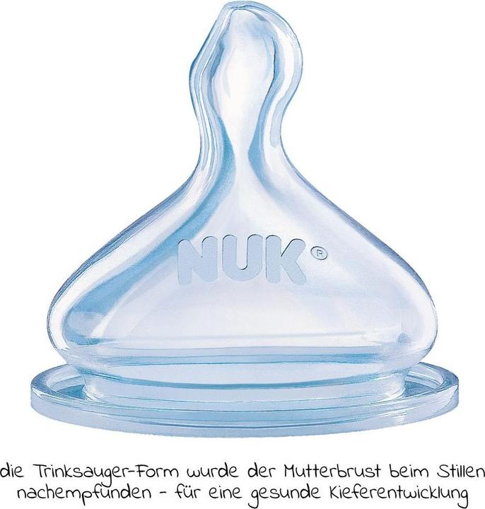 Produktbild NUK First Choice+ 3er-Flaschen-Set mit Temperature Control, 300ml, 0-6 Monate, beige, rosa, weiss (300 ml)