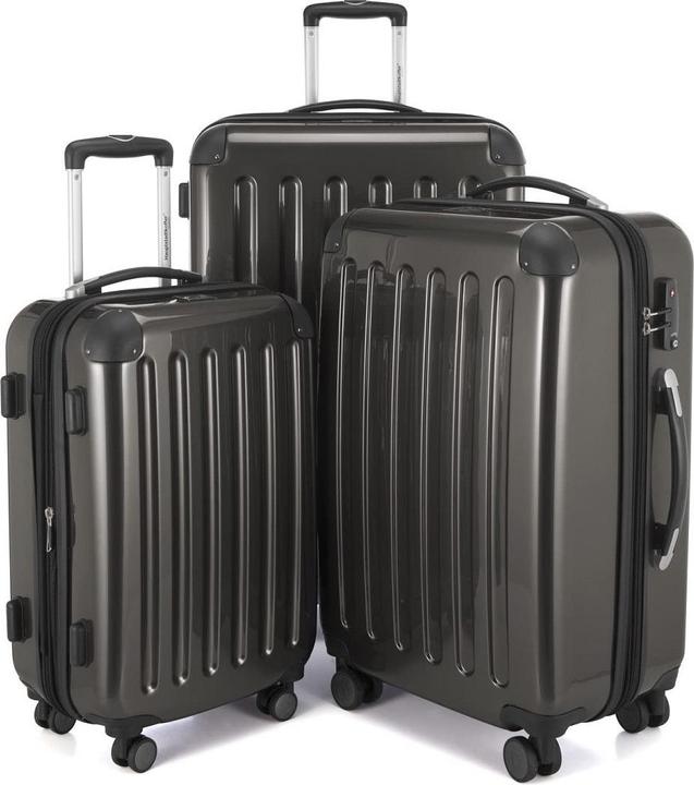 Actual product image Hauptstadtkoffer Alex - Suitcase Set TSA Graphite, S/M/L (119 l, Hand luggage (up to 50 litres), M (50 - 90l), L (90 - 115l))