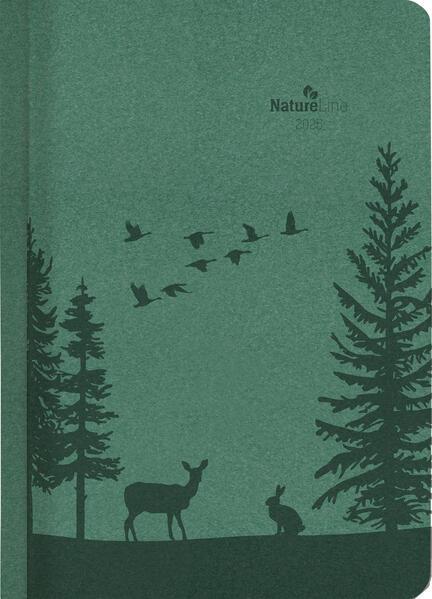 Immagine prodotto Alpha Edition Calendario Libro Linea Natura Foresta 2025 Calendario tascabile, 15x21cm, Calendario con 416 (15 x 21 cm, Tedesco)