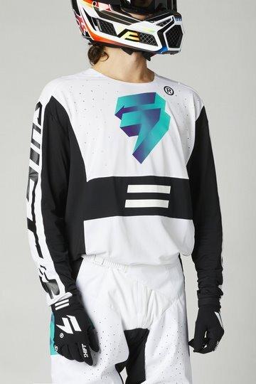 Produktbild Shift Jersey Black Label Uv Wht/Ultvt (XXS)