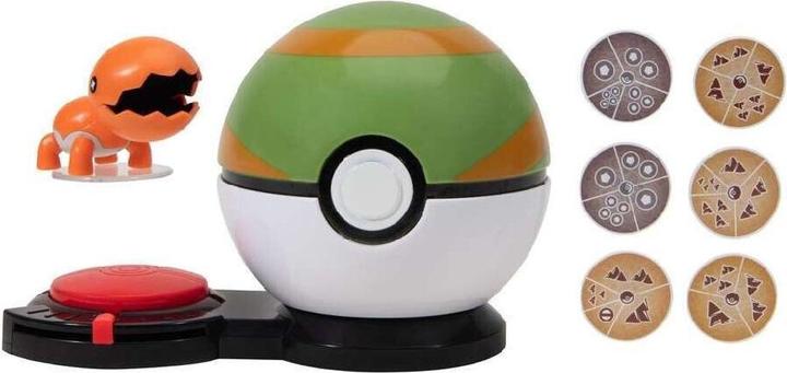 Actual product image Jazwares Pokemon Surprise Attack Game - Nest Ball, Trapinch PKW3169