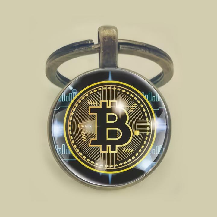 X-Tac Bitcoin Schlüsselanhänger