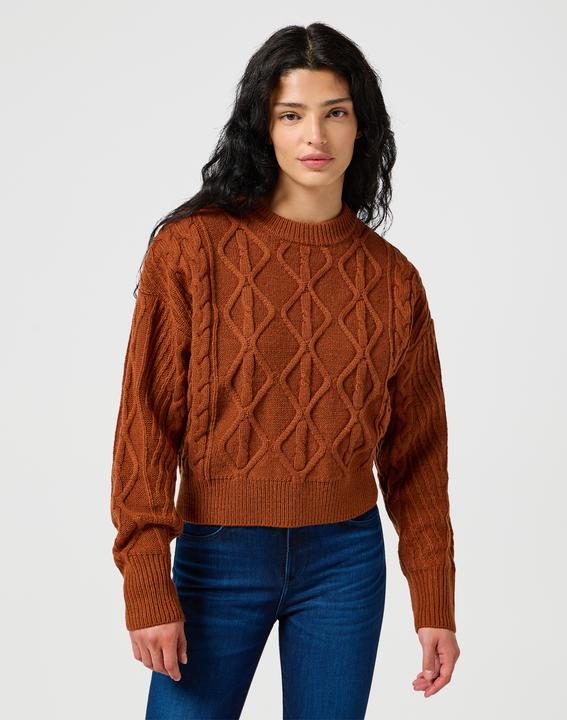Wrangler Pullover Cable Knit Sweater (M)