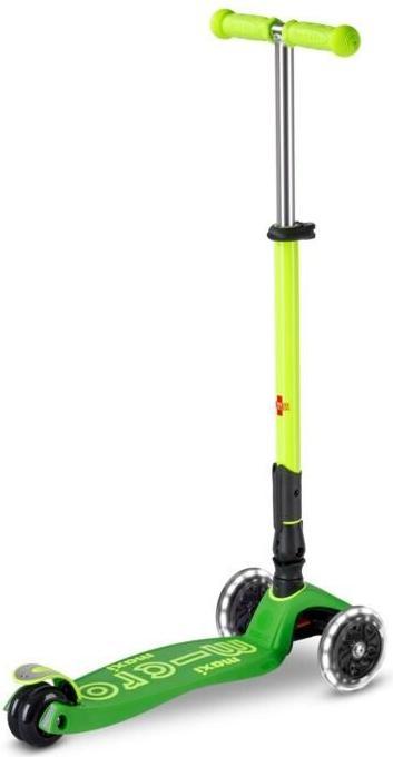 Immagine prodotto Micro Scooter Maxi Deluxe Foldable Neon LED Parrot Green