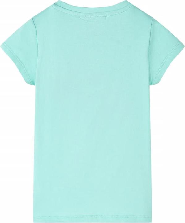 Actual product image VidaXL Children's T-shirt Light mint green 92,Material: 95 % cotton (92)