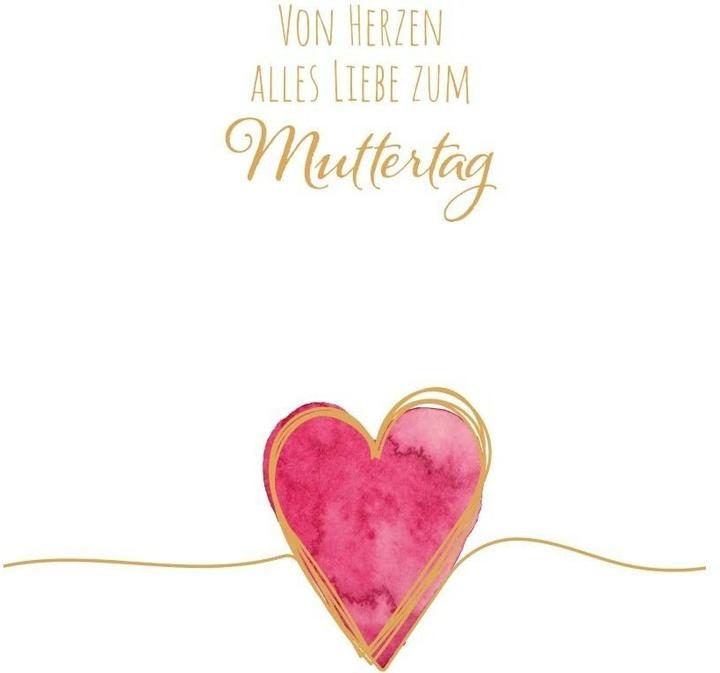 Immagine prodotto ABC Glückwunschkarte Muttertag 12.5 x 17.6 cm (1 pz.)