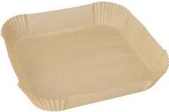 Actual product image Papstar 100 baking paper for hot air fryer 16.0 x 16.0 cm (16 x 16 cm)
