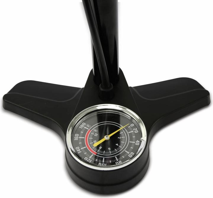 Image du produit Dunlop Pompe à air à pied avec indicateur de pression