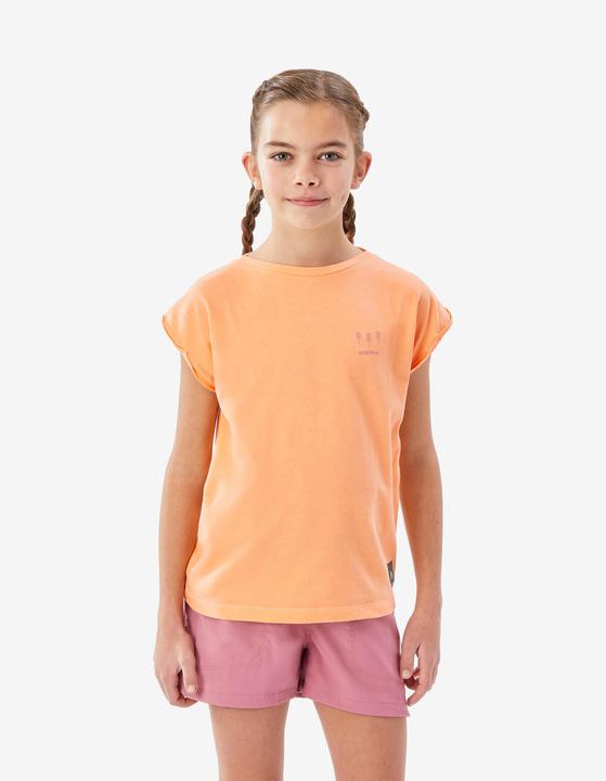 Produktbild Quechua T-Shirt Kinder Grösse 122–170 Wandern - NH100 orange (122, 128, 134, 140, 146, 152, 158, 164, 170, 130 B, 125 B)