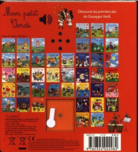 Image du produit Gründ éditions Mon petit Verdi (Français, Cordier Séverine, Collet Emilie, 2019)