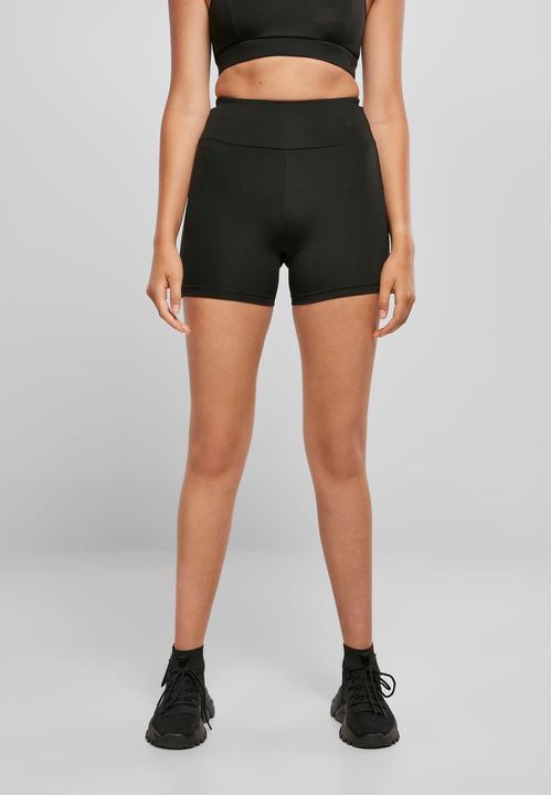Actual product image Urban Classics Ladies Recycled High Waist Cycle Hot Pants - 16974 (XS)