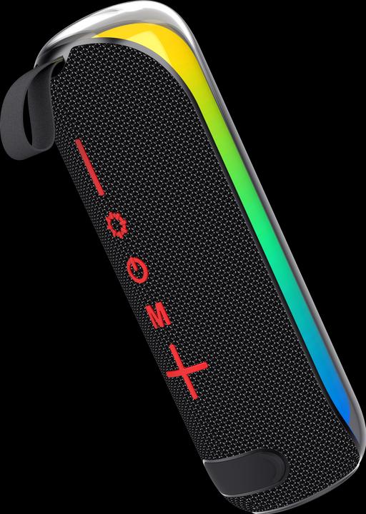 Produktbild 2GO Bluetooth Lautsprecher Acoustic Glow mit RGB-Lichtshow (4 h, Akkubetrieb)