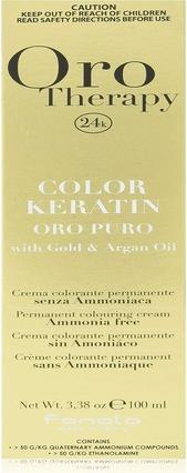 Produktbild Fanola Color Keratin Oro Puro 3/0 Castaño Oscuro 100ml (100 ml, Oro Puro Color Keratin Nr. 3,0 Dunkelbraun)