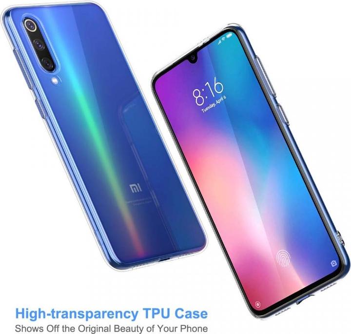 Produktbild Screenguard Xiaomi Mi 9 SE Flexible TPU Clear Case (Xiaomi Mi 9 SE)