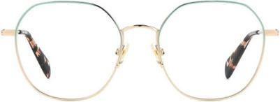 Kate Spade Madisyn/G Damen Gold Blau Geometrische Brille 52