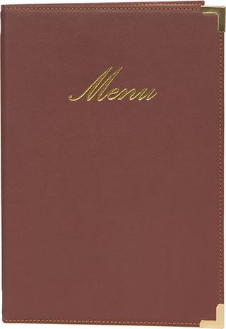 Immagine prodotto Securit Cartella menu CLASSIC, A5, rosso vino (A5, 1 x)