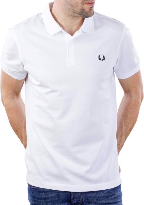 Immagine prodotto Fred Perry Polo a tinta unita bianca (XL)