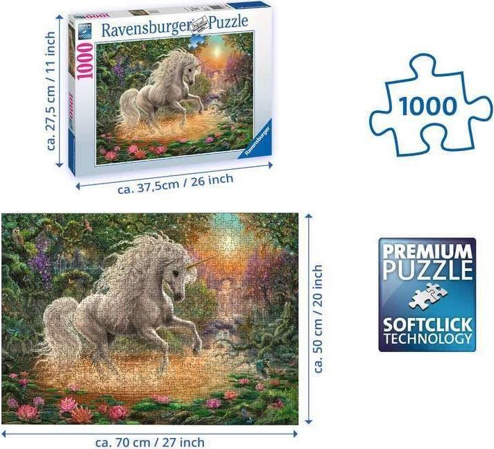 Produktbild Ravensburger Mystisches Einhorn (1000 Teile)
