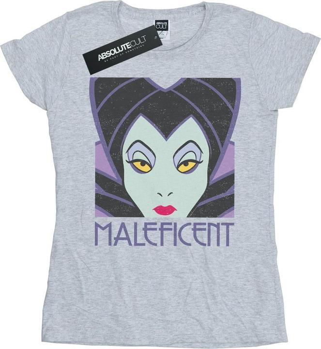 Image du produit Disney - T-shirt MALEFICENT CROPPED HEAD - Femme (S)
