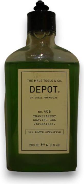 Depot No. 406 Transparent Shaving Gel (200 ml, Rasiergel)