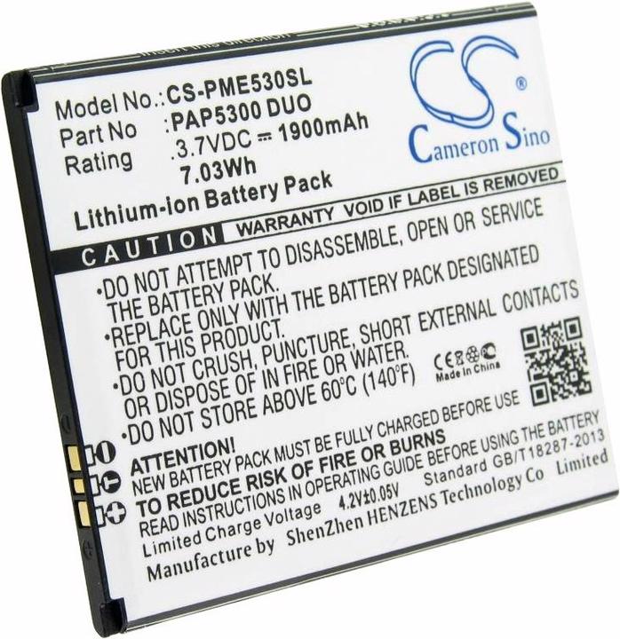 Immagine prodotto AccuCell Batteria per Prestigio PAP5300DUO, Prestigio MultiPhone 5300