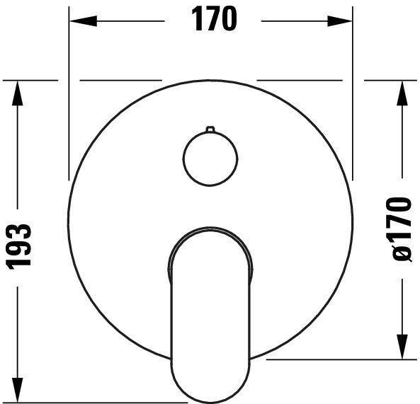 Immagine prodotto Duravit Miscelatore monocomando per doccia Wave