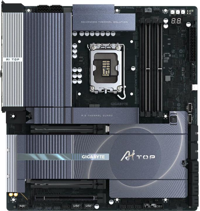 Image du produit Gigabyte Z890 AI TOP (LGA 1851, Intel Z890, E-ATX)