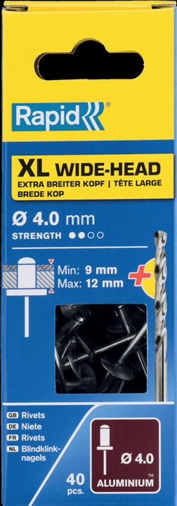 Produktbild Rapid XL Blindniete Ø 4,0 x 16 mm