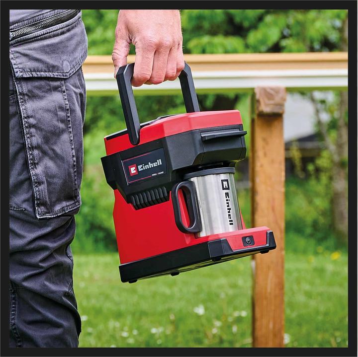 Produktbild Einhell Akku-Kaffeemaschine » TE-CF 18 Li-Solo « Inkl. Edelstahl-Tasse