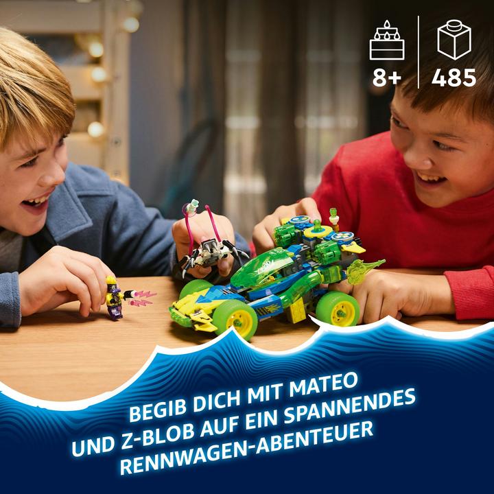 Image du produit LEGO Mateo mit dem Z-Blob Action-Rennwagen (71491, LEGO Dreamzzz)