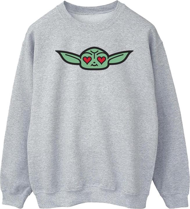 Produktbild Star Wars The Mandalorian Grogu Heart Eyes Sweatshirt (XL)