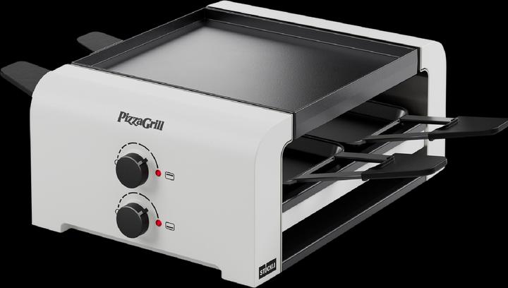 Actual product image Stöckli Pizza grill for 4 people white