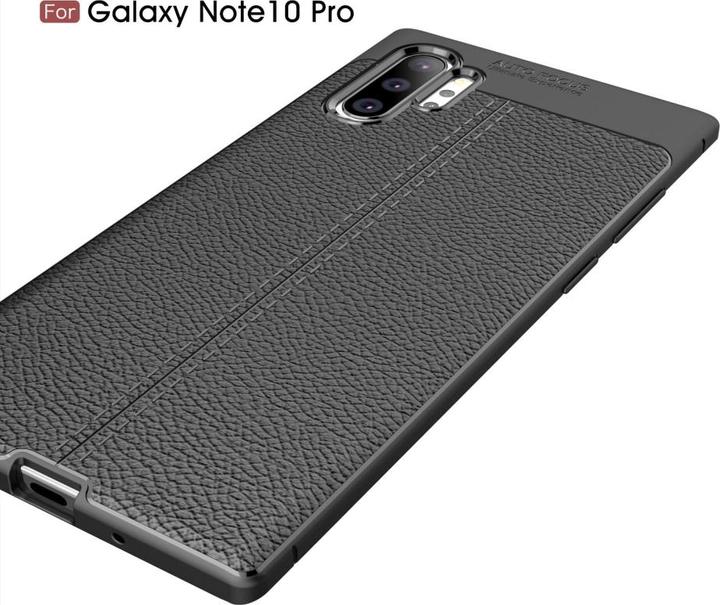 Image du produit Screenguard Samsung Galaxy Note10+ Housse Design en cuir TPU Cover (Samsung Galaxy Note 10+)