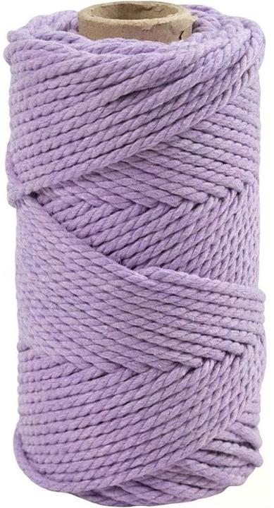 Produktbild Creativ Company Baumwollgarn Makramee Rope 330 g Flieder (55 m)