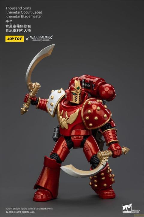 Immagine prodotto Joy Toy Warhammer L'Eresia di Horus Action Figure 1/18 Mille Figli Khenetai Cabala Occulta Khenetai