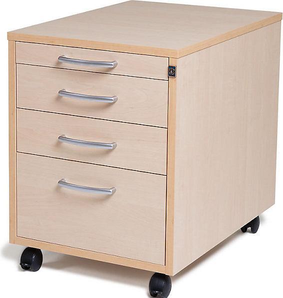 Actual product image kaiserkraft Miami mobile pedestal, 4 drawers
