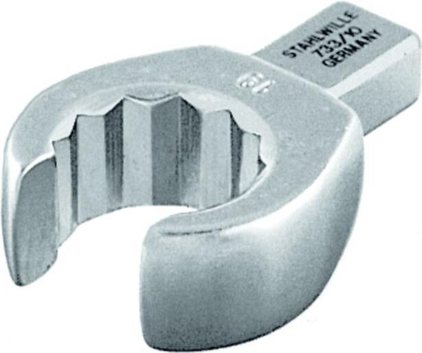 Produktbild Stahlwille Einsteckringschlüssel 733/10 11 Schlüsselweite 11 mm 9 x 12 mm Chrom-Alloy-Stahl