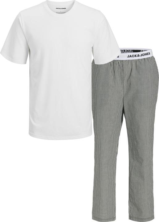 Jack & Jones Jachubert Ss Tee And Woven Pants Styd Ln