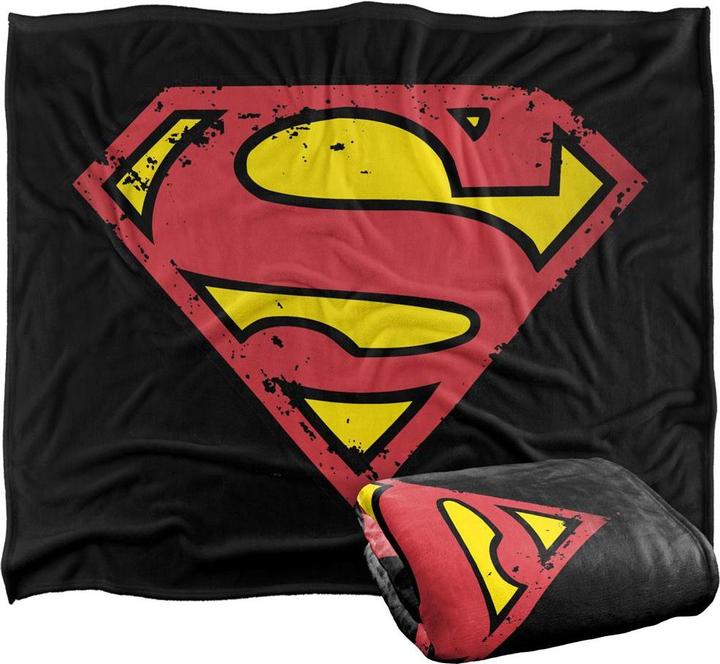 Produktbild Superman Decke Logo