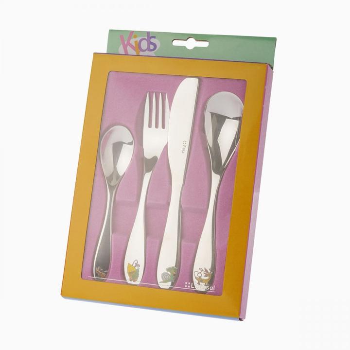 Produktbild Sola Kinderbesteckset Kids World 2, 4-tlg