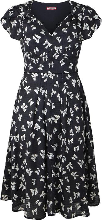 Actual product image Joe Browns Bow Print Knee-Length Dress (42)