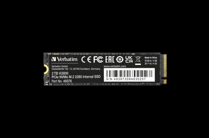 Immagine prodotto Verbatim Vi3000 (2000 GB, M.2 2280)