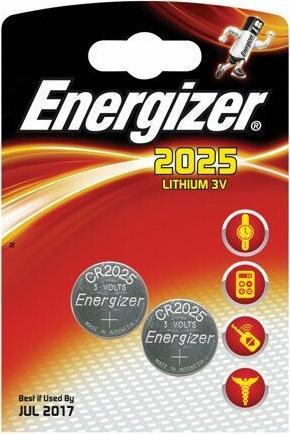 Actual product image Energizer CR2032 Ultimate Lithium (2 pcs., CR2032, 235 mAh)