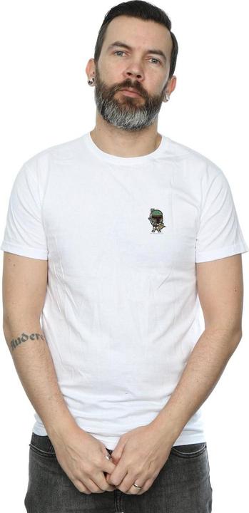Actual product image Star Wars Mens Boba Fett Chest Print T-Shirt (3XL)